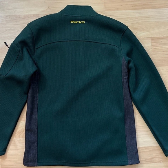 Oregon Ducks Jacket Pullover 1/4 Zip NCAA Colosseum Athletics New NWT - Picture 2 of 6